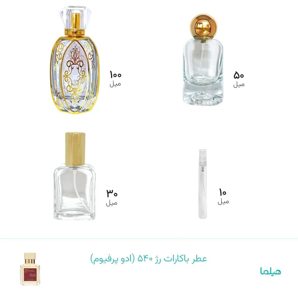 عطر باکارات رژ ۵۴۰ (ادو پرفیوم) - جزئیات