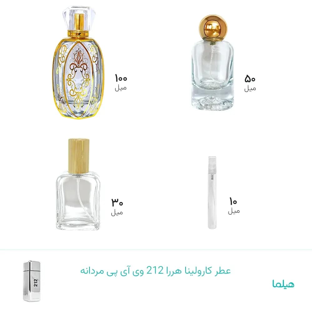 عطر کارولینا هررا 212 وی آی پی مردانه