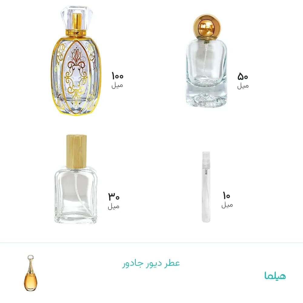 عطر دیور جادور - جزئیات