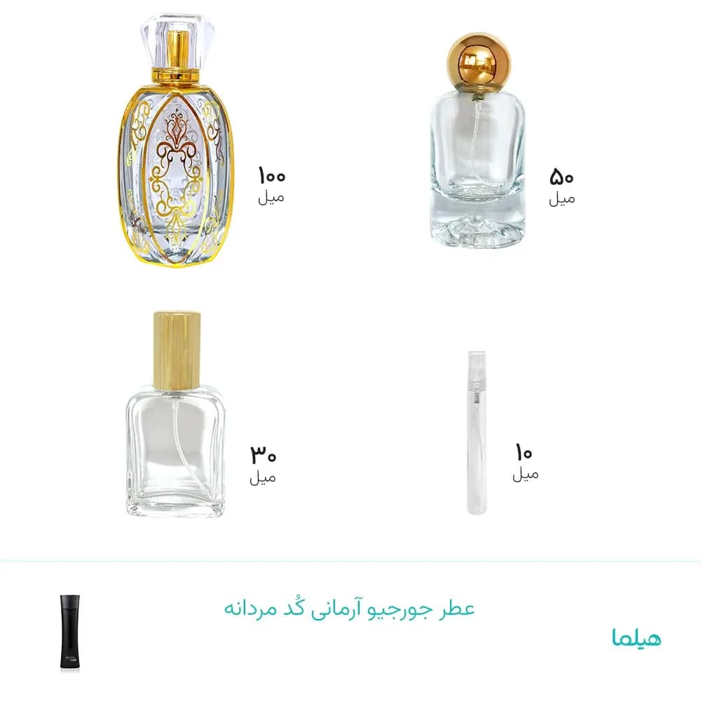عطر جورجیو آرمانی کُد مردانه - جزئیات