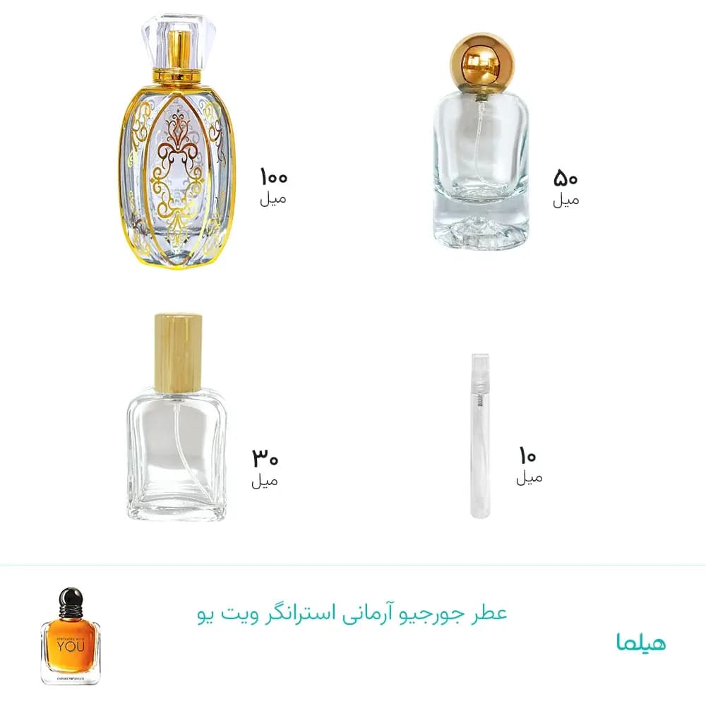 عطر جورجیو آرمانی استرانگر ویت یو