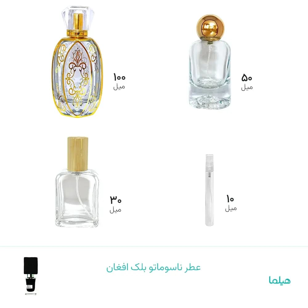 عطر ناسوماتو بلک افغان - جزئیات